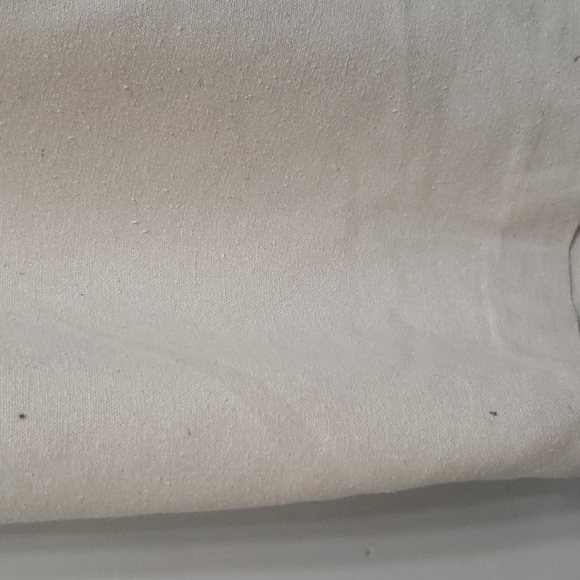 Vintage 90s Georgiou Cream Silk Skirt w/ Pockets - Picture 10 of 12